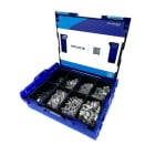 SONEPAR - L-BOXX PIPELIFE 600-teilig, div. Steckdübel, Klemmschellen & Schlagfixierungen für den Trockenbau