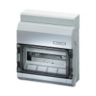 HENSEL - KV-Automatengehäuse 12TE/1 IP65 metr. Vorprägungen, ohne N/PE-Klemme