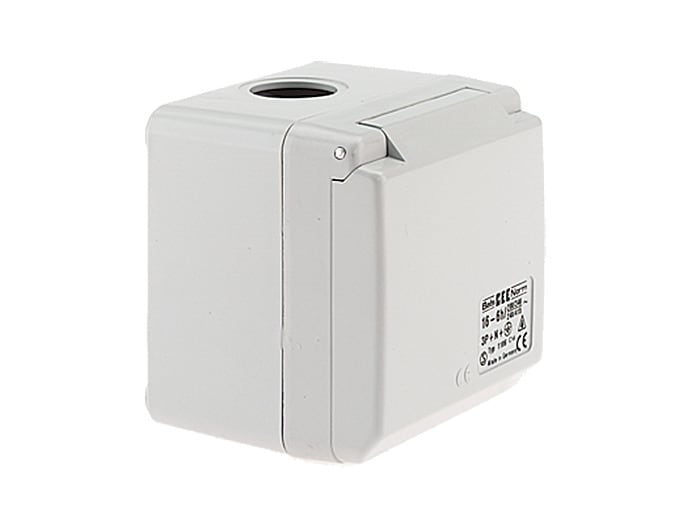 ELTEC - AUFSTE 516 Aufputzsteckdose 5x16 A hellgrau