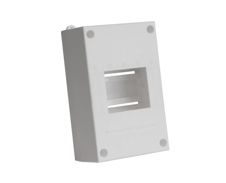 ELTEC - HV 4/1 Haubenverteiler 4 Mod. inkl. Klemmen, weiss