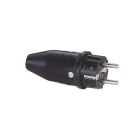 ELTEC - Schus-G2 Schukostecker 3 x 2,5 mm² Gummi mit Kunststoffeinsatz