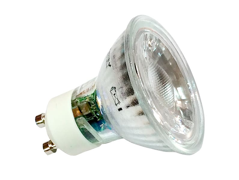 ELTEC - LED 5W-HW GU10 LED-Leuchtmittel m. Glaskörper 5W