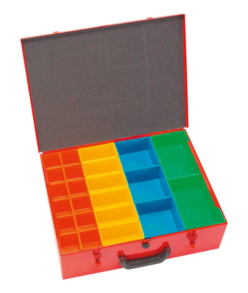 ELTEC - SK 646 Sortimentskoffer rot 46 Wechselboxen