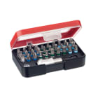 WIHA WERKZEUGE - Bit Set Standard 25 mm gemischt 32-tlg. 1/4'' C6.3 inkl. Box mit Gürtelclip