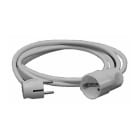 ELTEC - SCHUV 3W Schuko-Verlängerung 3m 3x1,5mm² weiß