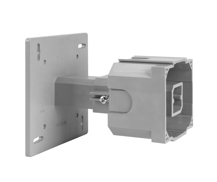 J.V.K. - Universal Gerätetdose geeignet für Isolierstärken von 80-170mm Abm. 68x70x50mm
