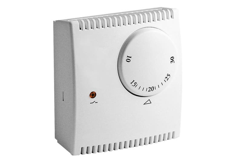 PERRY - Mechanischer Raumthermostat mit Gasmembran und Kontrolllampe