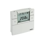 PERRY - Digitaler Raumthermostat Serie ZEFIRO 80x80, Farbe weiss 230V