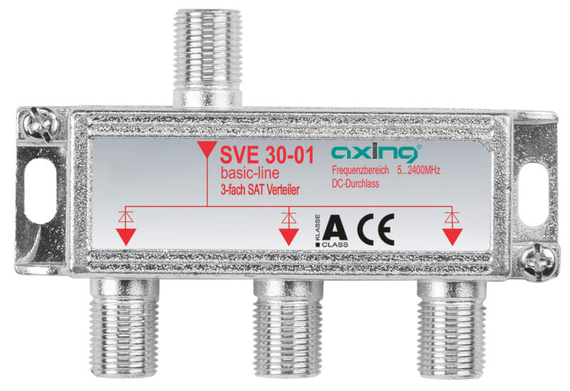 ELTEC - SVE 30-01 SAT-Verteiler 3-fach
