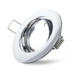EMZ - Einbauring LEDmaxx schwenkbar, chrom, rund