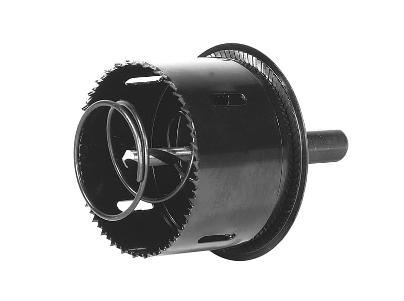 J.V.K. - Hohlwandfräser DM68mm gehärtete Fräskrone DM44mm für 13mm Bohrfutter