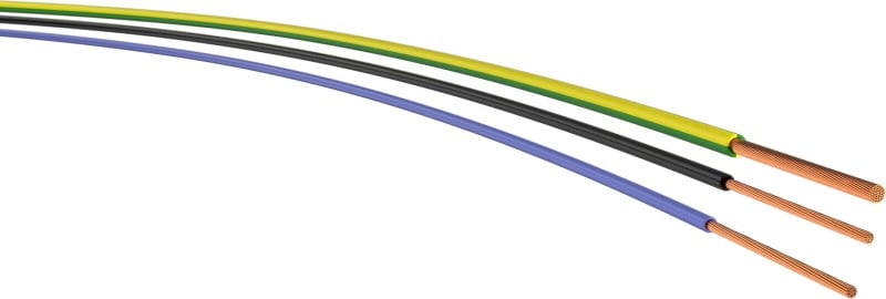 KABEL-LEITUNGEN - PVC-Verdrahtungsleitung H07V-K (Yf) einfärbig 25 GNGE Eca
