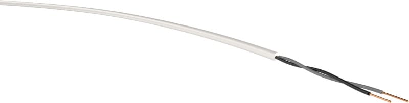 KABEL-LEITUNGEN - PVC-isolierte Fernmelde-Schlauchdrähte YYSch 2X0,6 ELFB Eca
