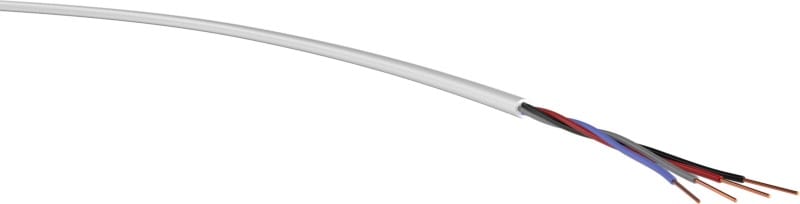 KABEL-LEITUNGEN - PVC-isolierte Fernmelde-Schlauchdrähte YYSch 4X0,6 ELFB Eca