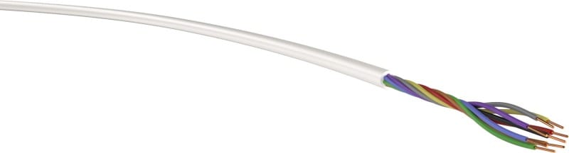 KABEL-LEITUNGEN - PVC-isolierte Fernmelde-Schlauchdrähte YYSch 6X0,6 ELFB Eca