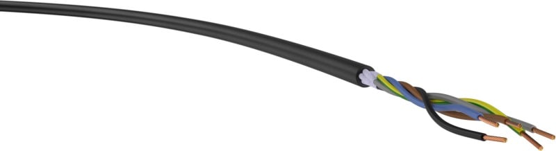 KABEL-LEITUNGEN - Gummischlauchleitung für mittlere mechanische Beanspruchung H07RN-F (GMS) 5G10 SW Eca