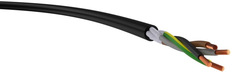KABEL-LEITUNGEN - Gummischlauchleitung für mittlere mechanische Beanspruchung H07RN-F (GMS) 4G150 SW Eca