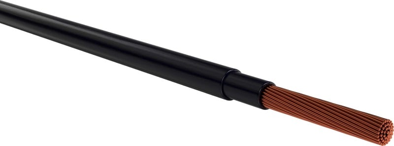 KABEL-LEITUNGEN - PVC-isolierte Starkstromkabel 0,6/1kV ein- und mehradrig NYY 1x150 RM SW Eca