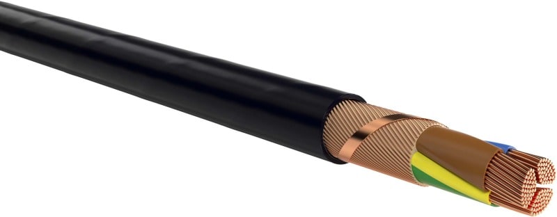 KABEL-LEITUNGEN - PVC-isolierte Starkstromkabel mit konzentrischem Leiter NYCWY 3X35 SM/35 SW Eca