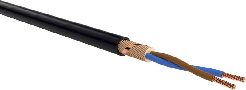 KABEL-LEITUNGEN - PVC-isolierte Starkstromkabel mit konzentrischem Leiter NYCWY 4X25 RM/16 SW Eca