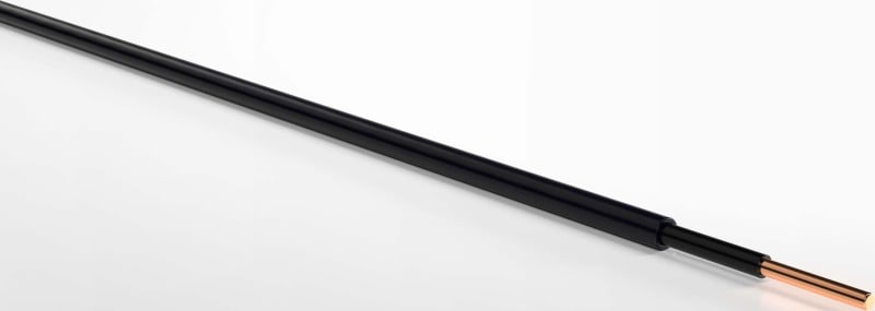 KABEL-LEITUNGEN - PVC-isolierte Starkstromkabel 0,6/1kV ein- und mehradrig NYY 1X6 RE SW Eca