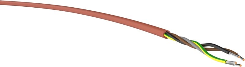 KABEL-LEITUNGEN - Silikon-Schlauchleitung SiHF 4X2,5 RTBR Eca