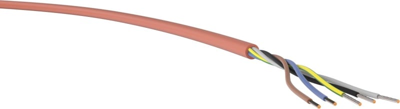 KABEL-LEITUNGEN - Silikon-Schlauchleitung SiHF 5X1 RTBR Eca