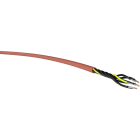 KABEL-LEITUNGEN - Silikon-Schlauchleitung mit Stahldrahtgeflecht und Glasseidengeflecht SiHFP 12X1,5 RTBR