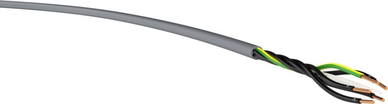KABEL-LEITUNGEN - PVC-Steuerleitungen YSLY-JZ 5X4 GR (LSYY) Eca