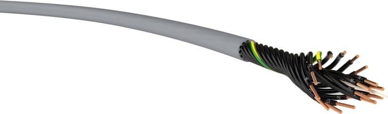 KABEL-LEITUNGEN - PVC-Steuerleitungen YSLY-JZ 12X1 GR (LSYY) Eca