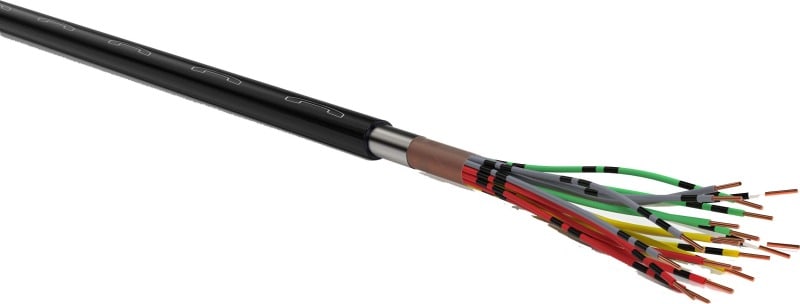KABEL-LEITUNGEN - Fernmeldekabel u. leitungen A-2YF(L)2Y 2X2X0,8 SW