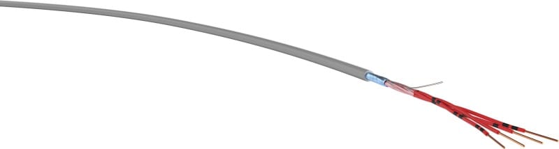 KABEL-LEITUNGEN - Halogenfreie, flammwidrige Fernmeldekabel J-H(ST)H 4X2X0,8 GR Eca