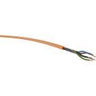 KABEL-LEITUNGEN - Polyurethan-Baustellenleitung mit gummiisolierten Adern H07BQ-F 5G10 OR FM