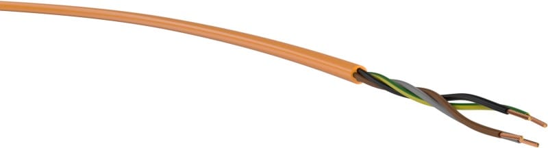 KABEL-LEITUNGEN - Polyurethan-Baustellenleitung mit gummiisolierten Adern H07BQ-F 4G2,5 OR