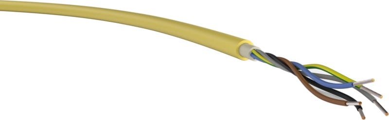 KABEL-LEITUNGEN - PVC-Baustellenleitung XYMM K 35 5X4 GE