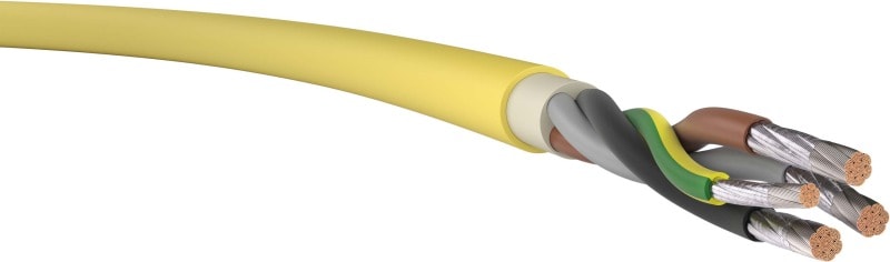 KABEL-LEITUNGEN - Gummischlauchleitung für hohe mechanische Beanspruchung NSSHöu 3x95/50 GE