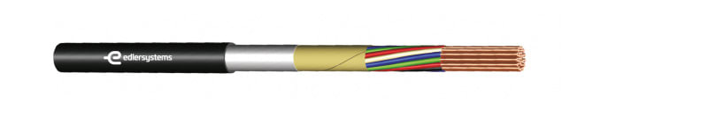 KABEL-LEITUNGEN - Fernmeldekabel u. leitungen F-2YJA2Y 50X2X0,6 SW