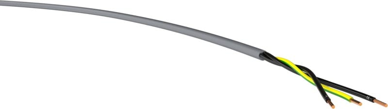 KABEL-LEITUNGEN - PVC-Steuerleitung ölbeständig H05VV5-F 2X1,5 GR