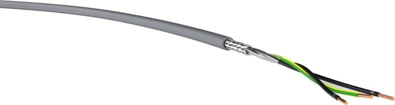 KABEL-LEITUNGEN - PVC-Steuerleitung mit Kupferabschirmung YSLCY 4X16 GR Eca