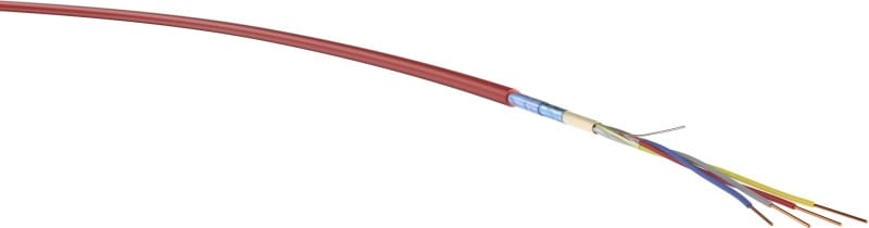 KABEL-LEITUNGEN - Halogenfreie, flammwidrige Brandmeldekabel J-H(ST)H BMK 1X2X0,8 RT Eca