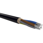 KABEL-LEITUNGEN - PVC-isolierte Kabel mit Aluminiumleiter E-AYY 5X35 RM SW Eca