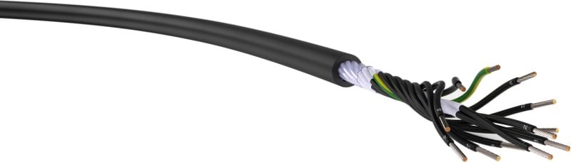 KABEL-LEITUNGEN - Trommelbare Gummischlauchleitung Krantrommelleitung NSHTöu (ehemals NSHTöuK) 18X1,5 SW