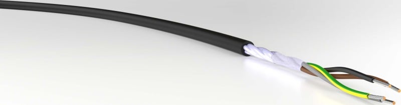 KABEL-LEITUNGEN - Trommelbare Gummischlauchleitung Krantrommelleitung NSHTöu (ehemals NSHTöuK) 4X70 SW