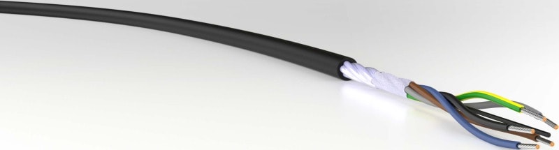 KABEL-LEITUNGEN - Trommelbare Gummischlauchleitung Krantrommelleitung NSHTöu (ehemals NSHTöuK) 5X1,5 SW