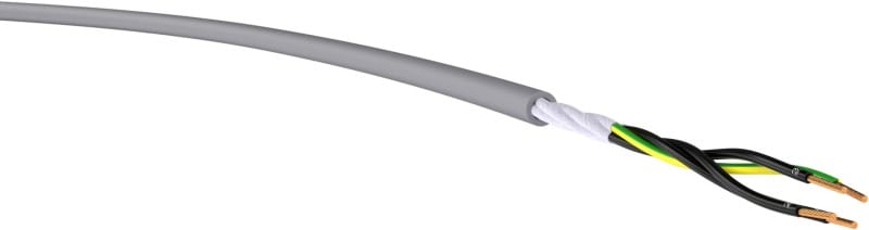 KABEL-LEITUNGEN - PVC-Schleppkettenleitung S 80 (1 Ader GNGE) (Li-YI2YM2) 4x0,5 GR