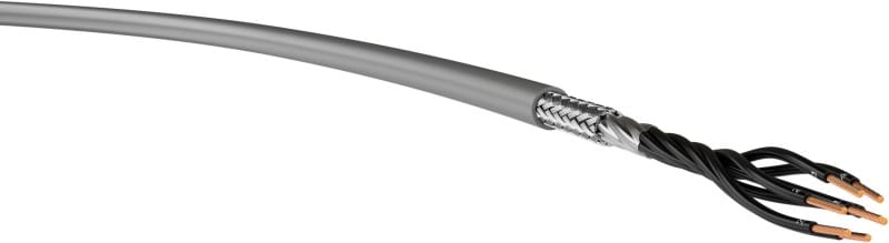 KABEL-LEITUNGEN - PVC-Steuerleitung mit Kupferabschirmung YSLCY 7X1 GR Eca