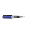 KABEL-LEITUNGEN - PVC-Steuerleitung geschirmt für eigensichere Stromkreise mit blauem Außenmantel YSLCY (blau) eigensicher EB 3X1,5 BL Eca