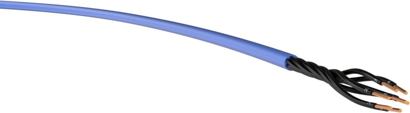 KABEL-LEITUNGEN - PVC-Steuerleitung für eigensichere Stromkreise mit blauem Außenmantel YSLY (blau) eigensicher EB 7X1 BL Eca