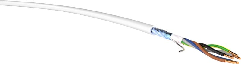 KABEL-LEITUNGEN - PVC-Mantelleitung geschirmt Bioleitung (N)YM(ST)-J 5X1,5/1,5 GR Eca