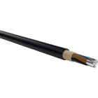 KABEL-LEITUNGEN - PVC-isolierte Starkstromkabel mit Aluminiumleiter und PE-Außenmantel E-AY2Y 4X150 SE SW Fca